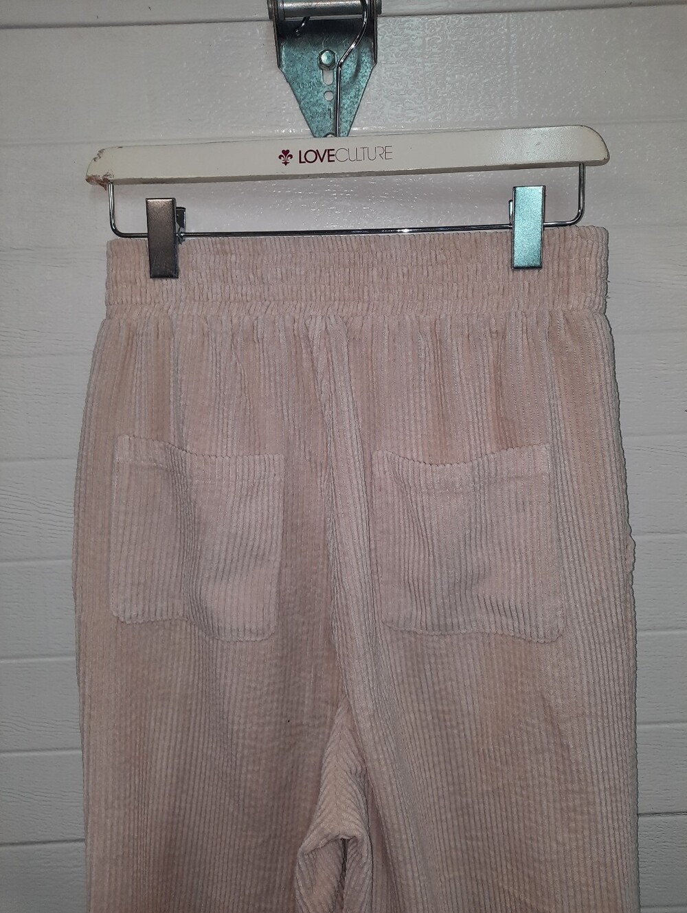 Wide Leg Ribbed Knit Pants - Picture 7 of 9